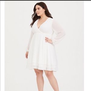 White torrid dress